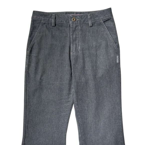 90s vintage midrise flare jeans grey pants Silver Jeans Co Grunge Casual Retro. - Picture 3 of 6